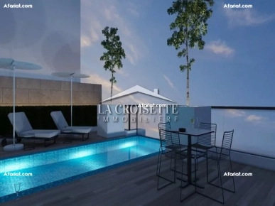 Penthouse S+3 a Jardins de Carthage ZAV1201