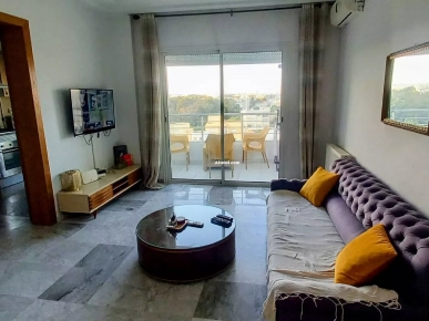 Appartement S+1 meublé aux jardins de Carthage