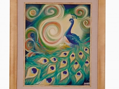 Peinture à l'huile,"Honneur"