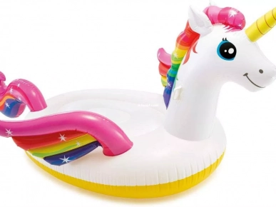 Bouée licorne gonflables marque intex