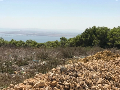 Terrain vue sur mer à Rafraf