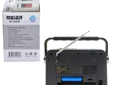 Radio nostalgique rechargeable Meier