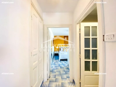 Appartement S+1 meublé vue sur mer à Gammarth MAL0738