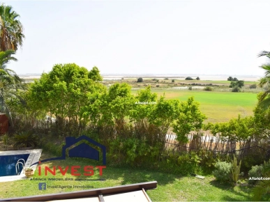 villa meublée avec vue panoramique sur le Golf de Gammarth