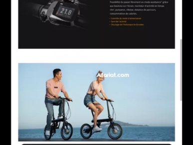 vélo électrique pliable mi smart