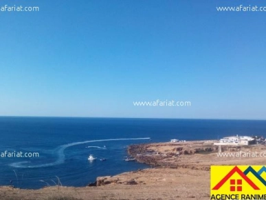 Lot de terrain 350m2 orienté de  la mer el haouaria