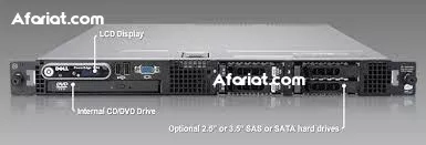 -Serveur Dell Poweredge 1950 Rack 1U Dual Quad Core