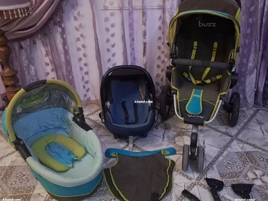 poussette trio quinny