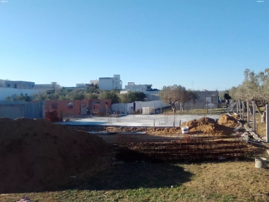 500 m2 à l’entrée d'Hammamet centre