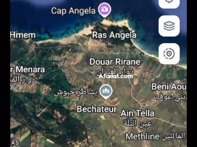 700m Bizerte sud Bouzaria rue plage ras injla