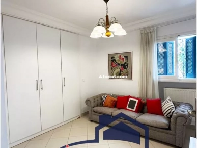 Appartement S3 meublé avec jardin à Gammarth