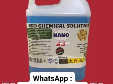 How to use SSD chemical solution for cleaning black dollar