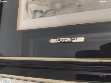 Calligraphie de Salvador dali