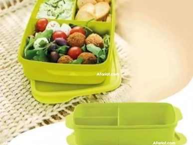 Boîte divisée tupperware