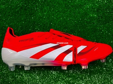 Adidas Predator Elite FG PURE VICTORY - RED / BLANC / NOIR