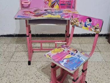 bureau enfant barbie