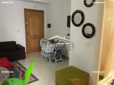 Un appartement S+1 meublé aux Jardins De L'aouina ZAL0978