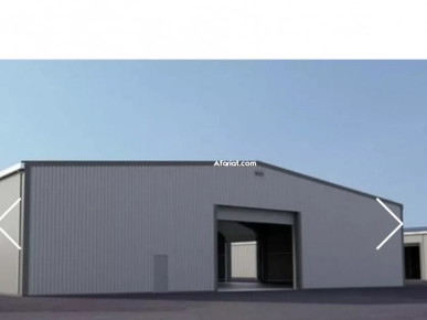 Entrepôt en charpente metallique de 1008m2 Entrepôt en charpente metallique de 1008m2