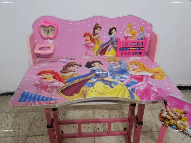 bureau enfant barbie
