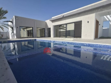 Vente d'une villa neuve avec piscine à Djerba Midoun ZA  V 750