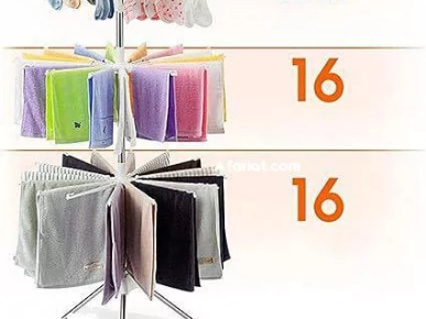 Sèche linge portable à 3 niveaux