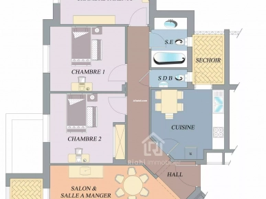 Un appartement à vendre à Ezzahra