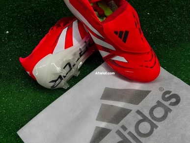 Adidas Predator Elite FG PURE VICTORY - RED / BLANC / NOIR