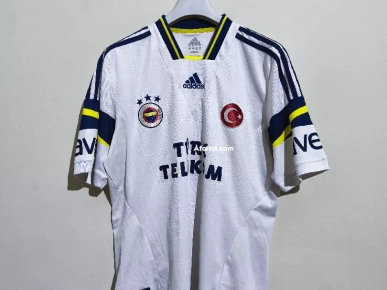 t-shirt short football blanc
