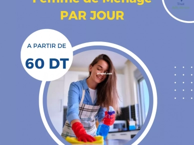 Femme de ménage par jour a ariana Femme de ménage par jour a ariana