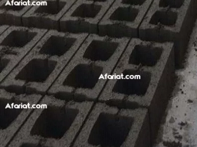 Machine d’agglos beton OTT6S parpaing brique agglos pave bordure