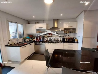 Appartement S+4 meublé aux Jardins de Carthage MAL1050