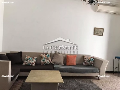 Un rez-de-chaussée S+3 meublé à La Marsa MRCL0050