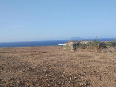 terrain au bord de la mer