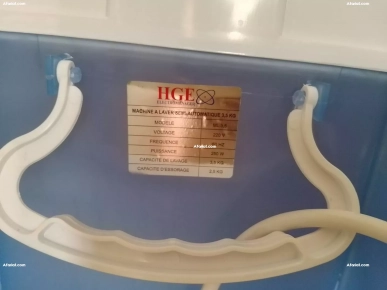 Petite machine à Laver HGE semi-automatique 3,5  KG
