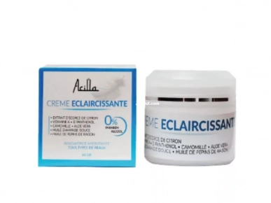 CREME ECLAIRCISSANTE, HYDRATANTE ET RENOVATRICE CREME ECLAIRCISSANTE, HYDRATANTE ET RENOVATRICE