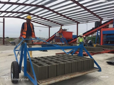 Machine d’agglos beton OTT6S parpaing brique agglos pave bordure Machine d’agglos beton OTT6S parpaing brique agglos pave bordure