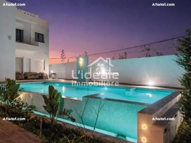 location à l'année villa à Hammamet