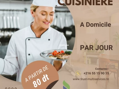 Vous cherchez une cuisiniere par jour a Boumhal? Vous cherchez une cuisiniere par jour a Boumhal?