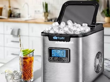 Machine à glaçons en inox "jdida bako" Machine à glaçons en inox "jdida bako"