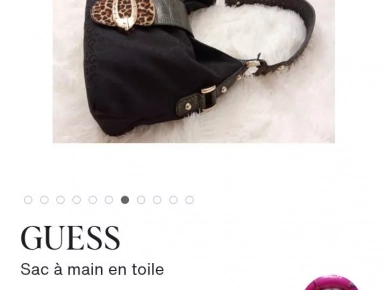 sac à main guess en très bon état