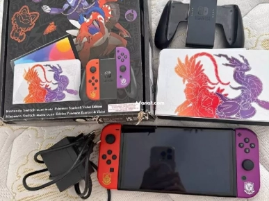 nintendo switch modèle oled édition Pokémon écarlate et violet