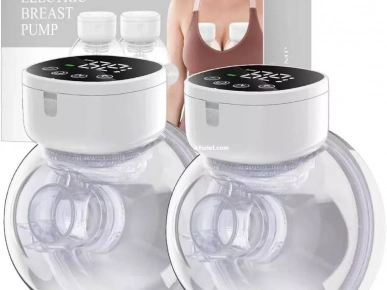 Tire-lait électrique portable – sans fil et mains libres