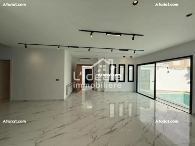 À Vendre  Villa Moderne avec Piscine- Hammamet Nord (Zone Sultan)