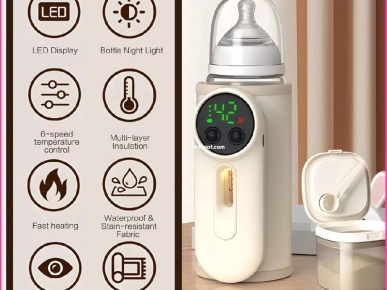 Le Chauffe-Biberon Portable rechargeable