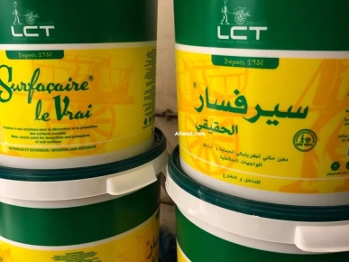 Pots de 40kg de vrai Surfaçaire Pots de 40kg de vrai Surfaçaire