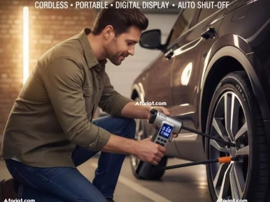 5 en 1 Compresseur d’air portable pour voiture