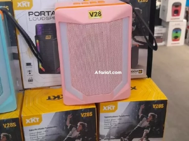 Portable Bluetooth Speaker With LED Light