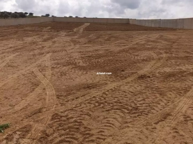 Terrain clôturé de  8200m² à HAMMAMET