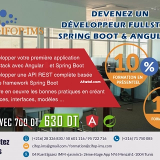 Formation pratique en Angular Spring Formation pratique en Angular Spring