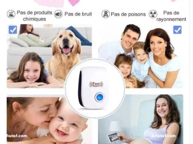 طارد الفئران و الحشرات بتقنية الموجات الفوق الصوتية الأكثر طلبا